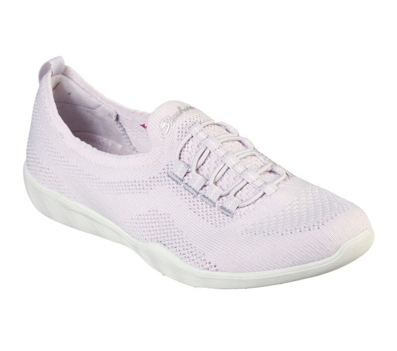 Skechers Newbury St - Every Angle - Womens Slip On Shoes Lavender [AU-ZE9807]